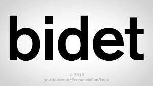 How To Pronounce Bidet Youtube