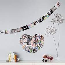 If you have shelves that take the. Photo Wall Collage Without Frames 17 Layout Ideas