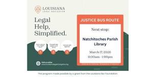 NPL - Justice Bus (mobile legal resource center)