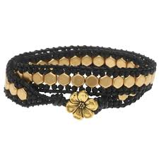 Black And Gold Jewelry Honeycomb Double Wrapped Loom Bracelet Black Gold Exclusive Beadaholique Jewelry Kit In 2020 Jewelry Kits Pretty Bracelets Leather Jewelry Diy