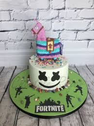 Birthday Cakes Fortnite Map Fortnite Fortnite Cake Gateau Lama Marshmello Face Dance Danse Pinata Fondant Boy Birthday Cake Birthday Party Cake Birthday Cake Kids