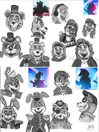Fnaf 9 Glamrock Concepts Fivenightsatfreddys In 2020 Fnaf Fnaf Characters Fnaf Funny
