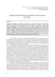 Reflections Of Self And Other In Sylvia Plath S Mirror Imagery