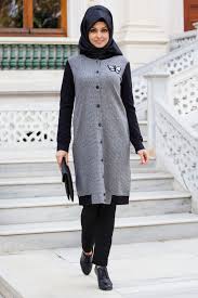 Sedanur Tesettur Kislik Tunik Modelleri Tunik Model
