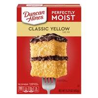 8 eggs (one at a time) mix well after each addition step 3: Order Acme Duncan Hines Cake Mix Deliciously Moist Classic Yellow