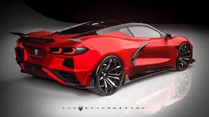 Check Out This Extra Thick C8 Corvette Widebody Rendering Gm Authority