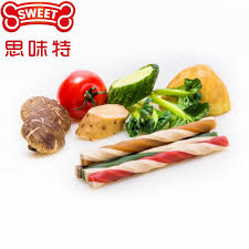 No artificial flavors, colors or preservatives. Digestible And Delicious Natural Dog Treats Double Colored Twisted Sticks China Dog Treats Suppliers Manufacturers