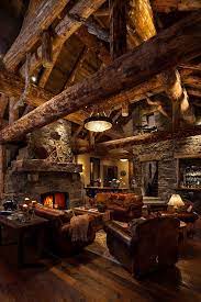 Absolutely Stunning Log Home Log Homes Rustic House Log Cabin Living