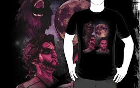 Three Bigby Wolf Moon T Shirt By Scolecite Wolf Moon The Wolf Among Us Long Sleeve Tshirt