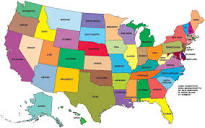 USA Map States United States Of America A5, A4, A3, A2, A1, A0 | eBay