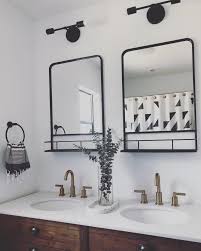 A bathroom cabinet is often a handy addition to a kitchen. Pharmacy Mirror Threshold Farmhouse Bathroom Mirrors Bathrooms Remodel Round Mirror Bathroom