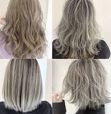 髪型 髪色 ヘアカラー ヘアスタイル トレンド 外国人風 透明感 小顔 グラデーションカラー インナーカラー ハイライトカラー ブラウン ベージュ グレージュ ヘアカラー シルバー ヘアスタイル ロング 髪 色