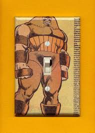 Juggernaut Control Your Lights With An Unstoppable Force Light Switch Plates Switch Plates Super Villains