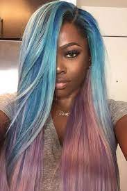 If i just let my bleached highlights grow out i would have such a stark line between my roots and where the color started as my hair grew i'd look a. 31 Colorful Black Girl Approved Hairstyles Giving Us Spring Fever Hair Color For Dark Skin Cool Hair Color Hair Looks