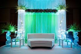 Your green wedding gown could be the green of the forest matched with other earthy shades of brown or bronze. Omg Wedding Backdrop Green Wedding Decorations Indian Wedding Decorations Receptions