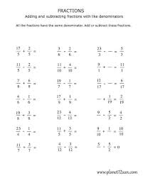 Let students know they are more than halfway through their lesson on subtracting fractions with common denominators. Free Printables For Kids Math Fractions Worksheets Adding And Subtracting Fractions Fractions Worksheets