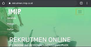 Langkah dan cara melamar pekerjaan di pt.imippertama kalian diapakan dokumen 1 ijazah terakhir2 skck2 cv (riwayat hidup)3 ktp4 kartu putih (ak1)5 bpjs. Cara Mendaftar Online Di Pt Imip Morowali Media Netral
