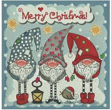 April 12, 2019 by admin. Christmas Gnomes Embroidery Design