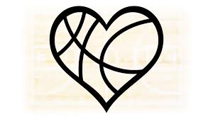 Black And White Shapes Png Sports Clipart Large Black White Heart Shape Basketball Heart W Basketball Inside Make Into Any Color Digital Download Jpg Png Svg In 2020 Basketball Heart Black And White Heart White Heart