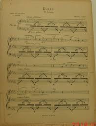Etude Un Sospiro Sheet Music By Franz Liszt Edited By E Pauer C1900 Fair Shape Vintage Sheet Music Music Book Liszt