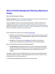 Real estate investment management reviews by real, verified users. What Is Portfolio Management Investment Management Investing