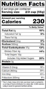 learn how the new nutrition facts label