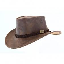 Jacaru Hats Explorer Vintage Leather Hats Hats Cowhide Leather