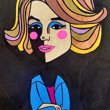 MARILYN MONROE FAMOUS PORTRAIT by jane ruggiero