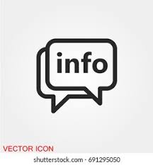 The name is derived from information, although registration requirements do not prescribe any particular purpose. Info Icons Kostenloser Download Png Svg Gif