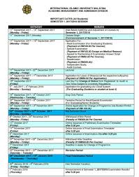 Monday, september 11, 2017 (runs throughout the semester). Src Iium Gombak On Twitter Latest Academic Calendar And Important Dates For Semester 1 2017 2018 Source Https T Co Fin3wgc1dm