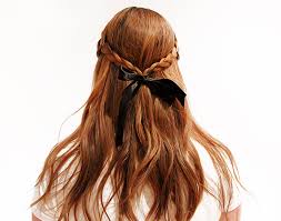 You can create a variety of styles using simple braiding techniques, and there are lovely ways. 5 Ways To Wear A Black Hair Ribbon Stylecaster