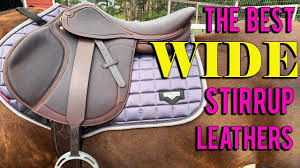 See more of total saddle fit on facebook. The Best Wide Stirrup Leather Ever Total Saddle Fit Stability Stirrup Leathers Review Youtube