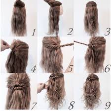 Easy Step By Step Hairstyle Tutorials For Medium Le Hairstyles For Medium Length Hair Easy Medium Length Hair Styles Hairstyles For Medium Length Hair Tutorial