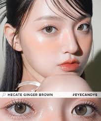 Gemhour Hecate 1-Day Ginger Brown (10pk) Most Natural Colour Contact Lens  with Degree