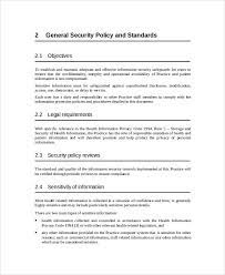 If yes, here is a sample courier service business plan template & free feasibility report. Security Policy Template 7 Free Word Pdf Document Downloads Free Premium Templates