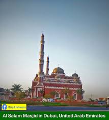 Al Salam Masjid In Dubai United Arab Emirates Masjid Beautiful Mosques Thailand Hotel