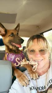 My dog loves belly rubs and kisses … such a personality!!! 💜