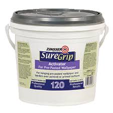 Zinsser Suregrip 120 Activator For Pre Pasted Wallpaper Adhesive Product Page Prepasted Wallpaper Adhesive Wallpaper Adhesive