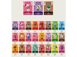 Let me give you a hand. Animal Crossing New 24pcs Full Set Nfc Pvc Tag Mini Cards For Nintendo Switch Amiibo Wii U Newegg Com