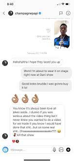 Does drake have anything to say concerning the love of my life? Soulja Boy On Twitter Drake