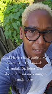 I'm glad I grow my medicine! I got stung this Rising by a yellow jacket!