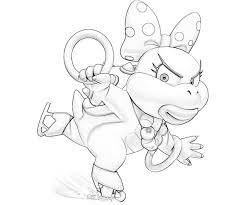The collection that consisting of chosen picture and the best amongst others. Mario Koopalings Coloring Pages