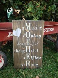 Mother Wood Sign Rustic Mother Sign Farmhouse Style Sign Mothers Day Signs Mother Sign Gifts For M Mothers Day Signs Diy Mother S Day Crafts Signs For Mom