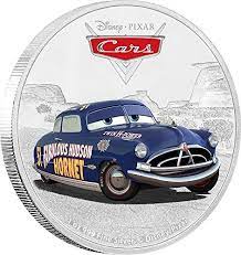 Power Coin Doc Hudson Cars Disney 1 Oz Silber Munze 2 Niue 2017 Land Niue Jahr 2017 Nominal 2 Dollar Metal Disney Cars Disney Pixar Cars Silver Coins