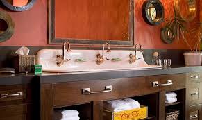 This is an inexpensive way to update your tired bathroom. 25 Bathrooms That Beat The Winter Blues With A Splash Of Color