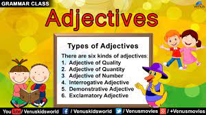 Grammar Class Adjectives Quality Quantity Number Youtube