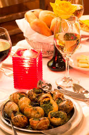 French Style Escargots At Le Rivage Restaurant Nyc Lovely Atmosphere French Frenchcuisine Interior F Easy Healthy Recipes Escargot Recipe French Cuisine