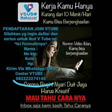 Vtube Bisnis Vtube Daftar Vtube Registrasi Vtube Rencana Pemasaran Marketing Video