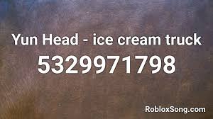 Roblox music codes 3m song ids 2019 roblox codes. Yun Head Ice Cream Truck Roblox Id Roblox Music Codes