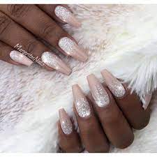 Nail Art Design Inspiration Ideas Diy Stiletto Ombre Pink Glitter Gel Polish Acrylic Tutorial Easy Vackra Naglar Brollopsnaglar Nyarsnaglar
